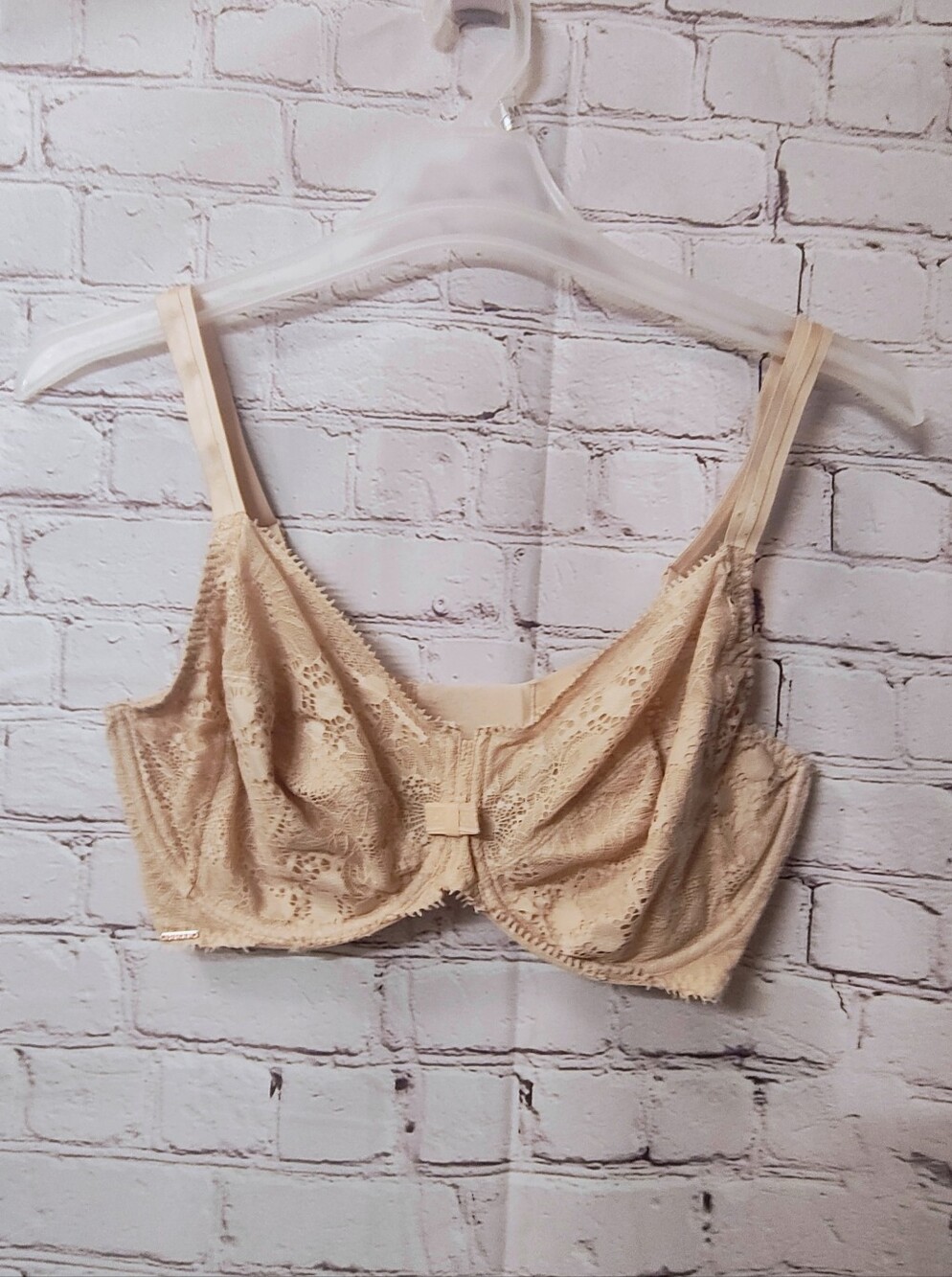 Chantelle Full Coverage Golden Beige Day to Night Bra Underwire 36DDDD
